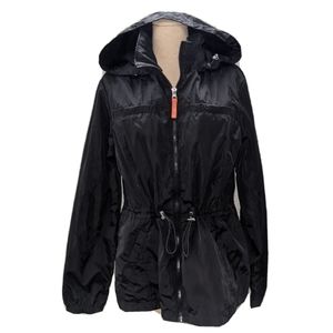 New lightweight hooded rain coat